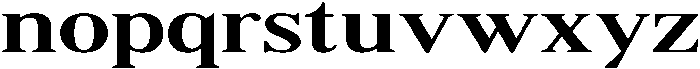 Shequan MediumExpanded otf (500) Font LOWERCASE