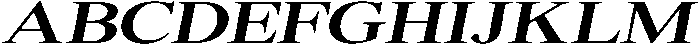 Shequan MediumExpandedItalic otf (500) Font UPPERCASE