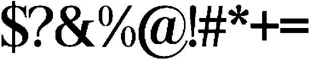 Shequan MediumSemiCondensed otf (500) Font OTHER CHARS