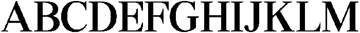 Shequan MediumSemiCondensed otf (500) Font UPPERCASE