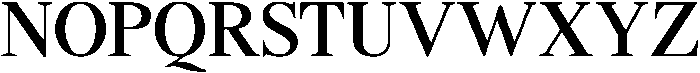 Shequan MediumSemiCondensed otf (500) Font UPPERCASE