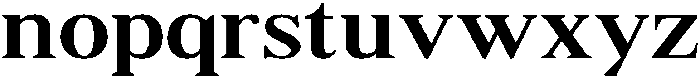 Shequan MediumSemiExpanded otf (500) Font LOWERCASE