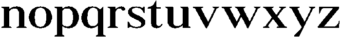 Shequan SemiExpanded otf (400) Font LOWERCASE