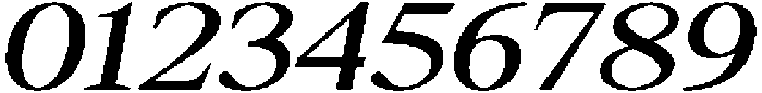 Shequan SemiExpandedItalic otf (400) Font OTHER CHARS