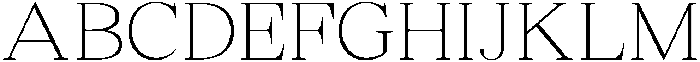 Shequan Thin otf (100) Font UPPERCASE