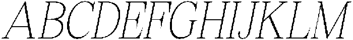 Shequan ThinCondensedItalic otf (100) Font