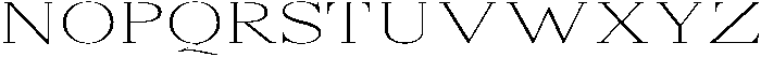 Shequan ThinExpanded otf (100) Font UPPERCASE