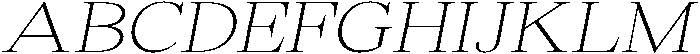 Shequan ThinSemExpIta otf (100) Font