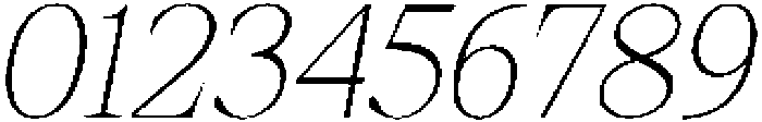 Shequan ThinSemiCondIta otf (100) Font OTHER CHARS