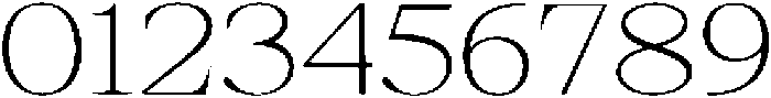 Shequan ThinSemiExpanded otf (100) Font OTHER CHARS