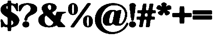 ShequanSoft Black otf (900) Font OTHER CHARS