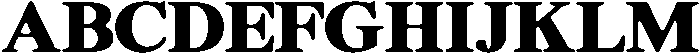 ShequanSoft Black otf (900) Font UPPERCASE