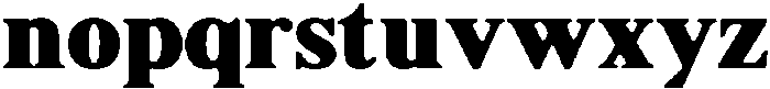 ShequanSoft Black otf (900) Font LOWERCASE