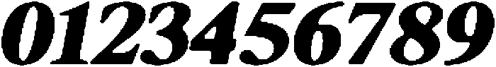 ShequanSoft BlackItalic otf (900) Font OTHER CHARS