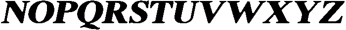ShequanSoft BlackItalic otf (900) Font UPPERCASE