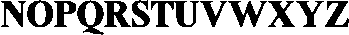 ShequanSoft BlackSemCond otf (900) Font UPPERCASE