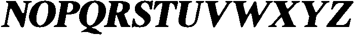 ShequanSoft BlackSemCondIta otf (900) Font UPPERCASE
