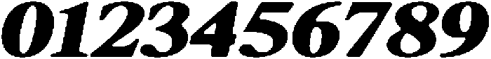 ShequanSoft BlackSemExpIta otf (900) Font OTHER CHARS