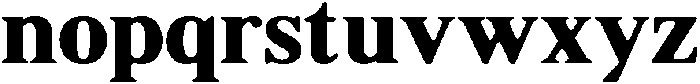 ShequanSoft-Bold otf (700) Font LOWERCASE