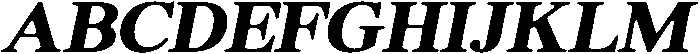 ShequanSoft-BoldItalic otf (700) Font UPPERCASE
