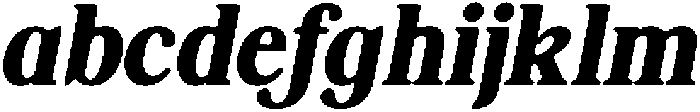 ShequanSoft BoldSemCondIta otf (700) FONT