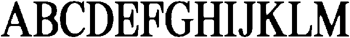 ShequanSoft Condensed otf (400) Font UPPERCASE