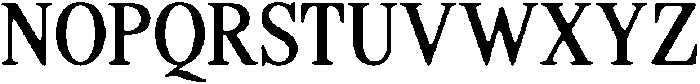 ShequanSoft Condensed otf (400) Font UPPERCASE