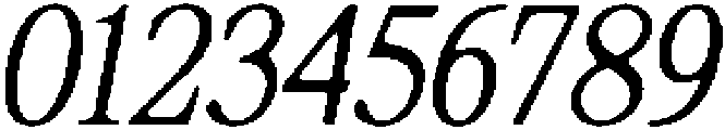 ShequanSoft ExtLtCondIta otf (400) Font OTHER CHARS