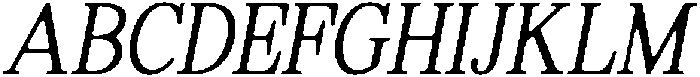 ShequanSoft ExtLtCondIta otf (400) Font UPPERCASE