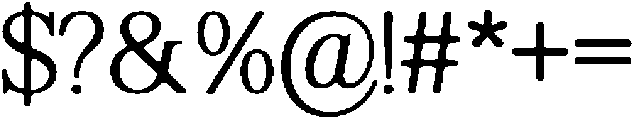 ShequanSoft ExtLtSemCond otf (400) Font OTHER CHARS