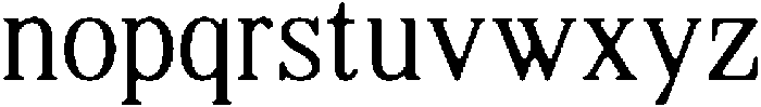 ShequanSoft ExtLtSemCond otf (400) Font LOWERCASE