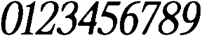 ShequanSoft LightCondIta otf (300) Font OTHER CHARS