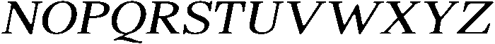 ShequanSoft LightItalic otf (300) Font UPPERCASE
