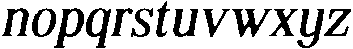 ShequanSoft LightSemCondIta otf (300) Font LOWERCASE