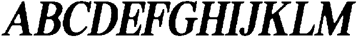 ShequanSoft MedCondIta otf (500) Font UPPERCASE