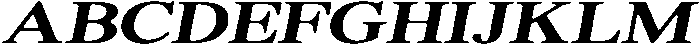 ShequanSoft MedExpIta otf (500) Font UPPERCASE