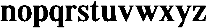 ShequanSoft MedSemCond otf (500) Font LOWERCASE