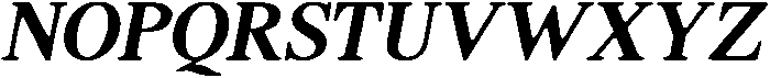 ShequanSoft MedSemCondIta otf (400) Font UPPERCASE