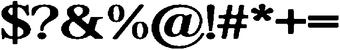 ShequanSoft MedSemExp otf (500) Font OTHER CHARS
