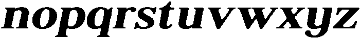 ShequanSoft MedSemExpIta otf (400) Font LOWERCASE
