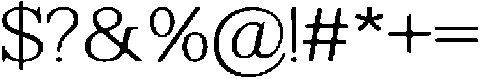 ShequanSoft Thin otf (100) Font OTHER CHARS