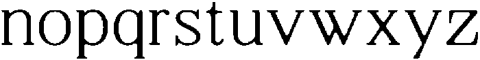 ShequanSoft Thin otf (100) Font LOWERCASE