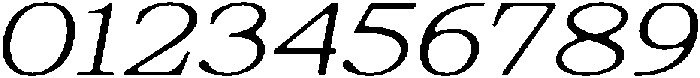 ShequanSoft ThinExpIta otf (100) Font OTHER CHARS