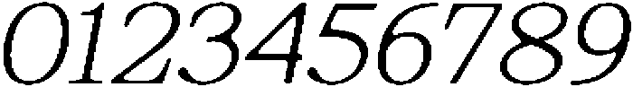 ShequanSoft ThinItalic otf (100) Font OTHER CHARS
