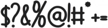 Sherapym Handwriting Bold otf (700) Font OTHER CHARS