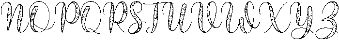 Sherika regular ttf (400) Font UPPERCASE