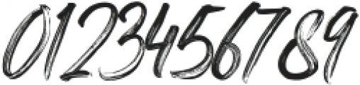 Sherin Brush Script Regular otf (400) Font OTHER CHARS