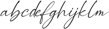 Sherina Light Italic otf (300) Font LOWERCASE