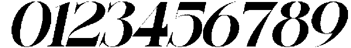 Sherlock Bold Expanded Slanted otf (700) Font OTHER CHARS
