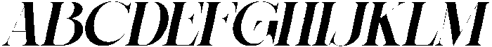 Sherlock Bold Semi Expanded Slanted otf (700) Font